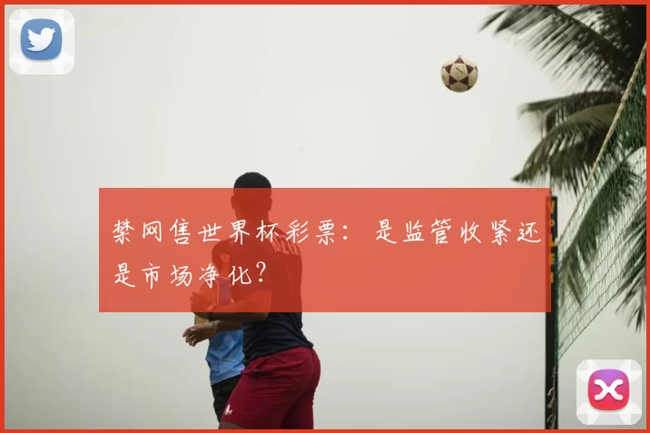 禁网售世界杯彩票:是监管收紧还是市场净化?