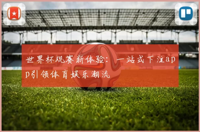 世界杯观赛新体验：一站式下注app引领体育娱乐潮流
